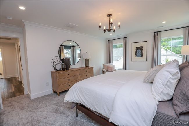 VIRTUAL STAGING. Photo represents the plan with virtual staging. Luxurious primary suite. | Image 18
