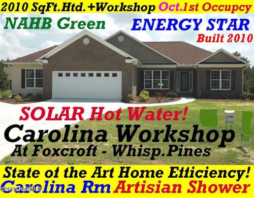 10 New Day Way, Whispering Pines, NC, 28327-6089 | Card Image