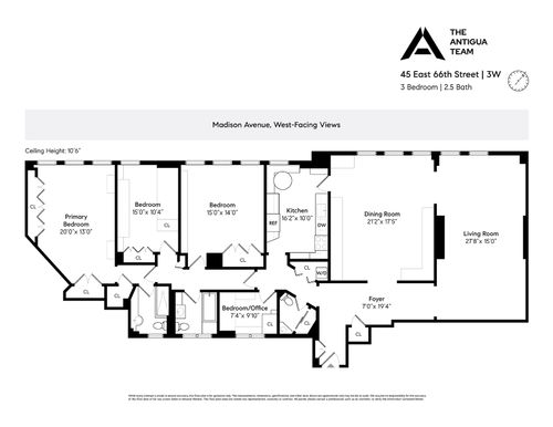 3w-45 E 66th St, New York, NY, 10065-6159 | Card Image