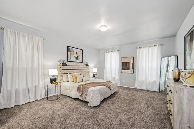 View of carpeted bedroom | Image 21