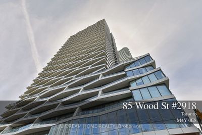 2918 - 85 Wood St, Condo with 1 bedrooms, 1 bathrooms and null parking in Toronto ON | Image 1