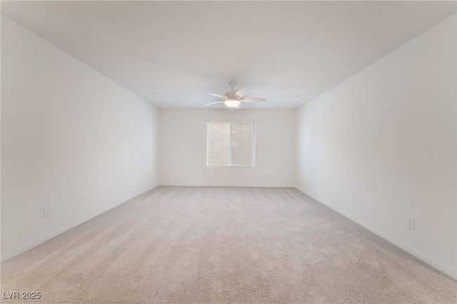 Unfurnished room featuring a ceiling fan and light colored carpet | Image 17