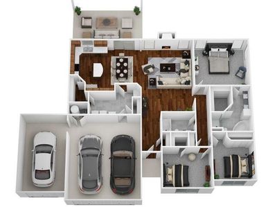 Hadley 3 Car Interior Rendering | Image 2