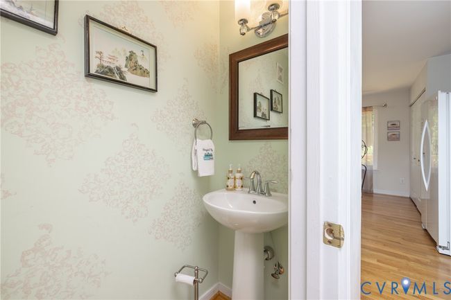 Bathroom featuring wood finished floors | Image 17