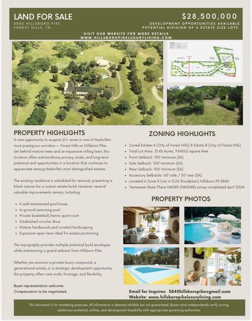 5840 Hillsboro Pike, Nashville, TN, 37215-4602 | Card Image