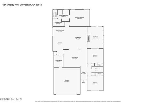 634 Shipley Ave, Grovetown, GA, 30813-4248 | Card Image