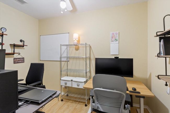 Flex room - office/playroom/storage. Wood flooring, power outlets, lighting and heating/cooling | Image 6