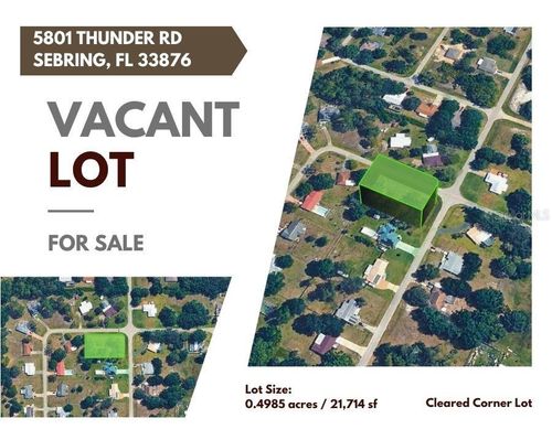 5801 Thunder Road, Sebring, FL, 33876 | Card Image