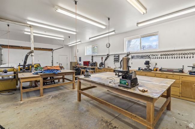 Wood shop featuring a workshop area | Image 67