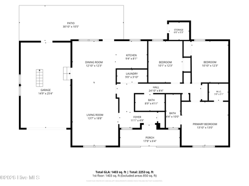 1110 Brynn Marr Rd, Jacksonville, NC, 28546-7613 | Card Image