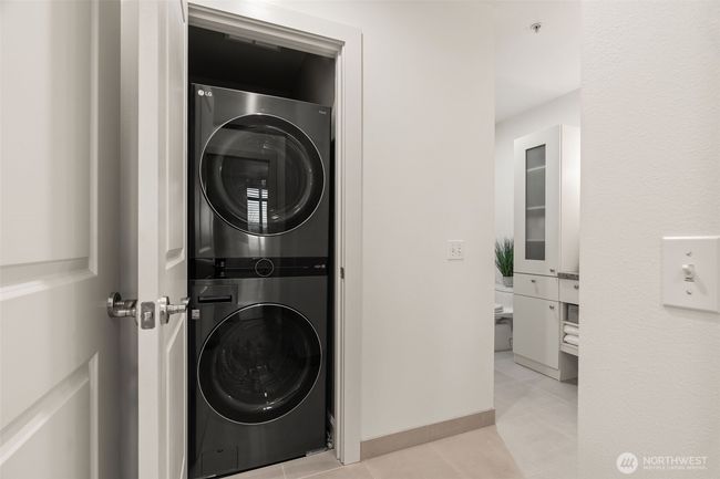 Washer and dryer in unit. | Image 20
