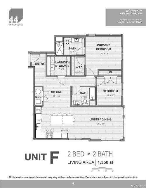 4f-44 Springside Ave, Poughkeepsie, NY, 12603-1624 | Card Image