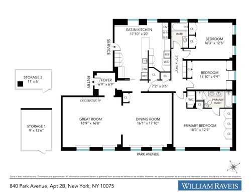 2-b-840 Park Avenue, New York City, NY, 10075 | Card Image