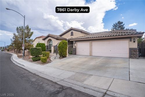 7861 Darby Ave, Las Vegas, NV, 89117-2518 | Card Image