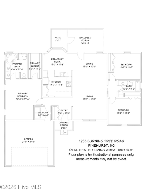 12-1235 Burning Tree Rd, Pinehurst, NC, 28374-9276 | Card Image