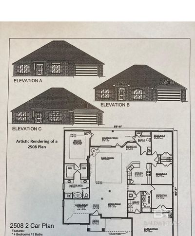 2201 Pollard Road, House other with 4 bedrooms, 3 bathrooms and null parking in Daphne AL | Image 1