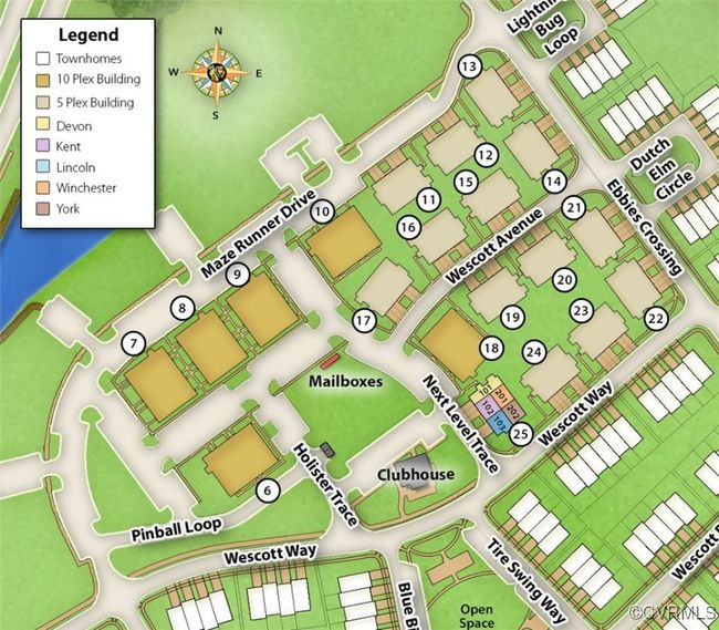 4106 Ebbies Xing, Condo with 3 bedrooms, 2 bathrooms and null parking in Midlothian VA | Image 29