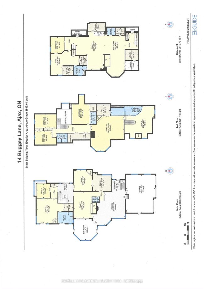 14 Buggey Lane, House other with 6 bedrooms, 6 bathrooms and 12 parking in Ajax ON | Image 41