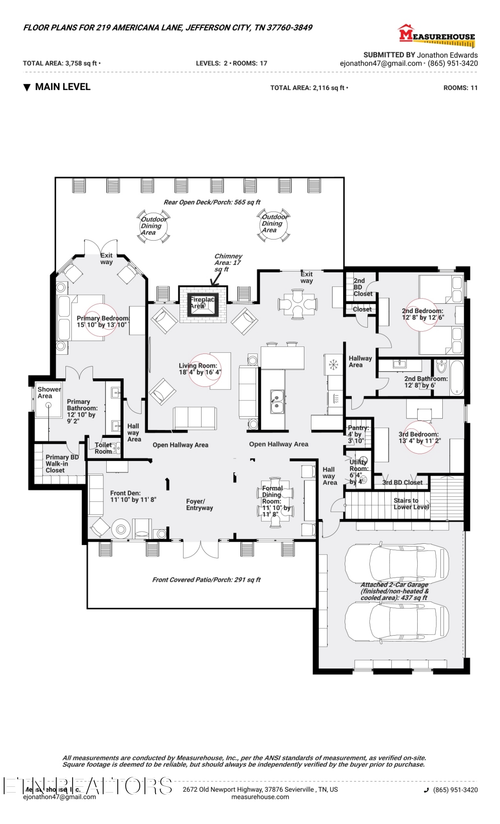 219 Americana Ln, Jefferson City, TN, 37760-3849 | Card Image