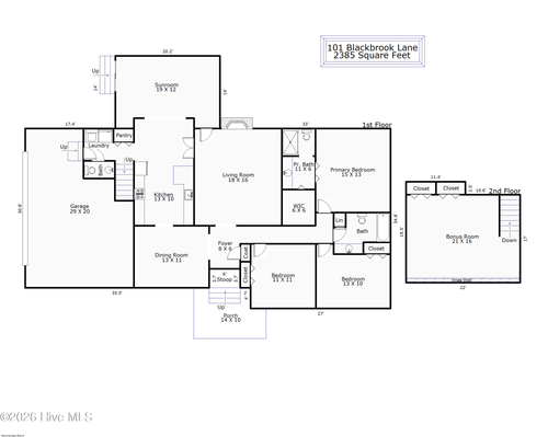 101 Blackbrook Ln, Wilmington, NC, 28409-2364 | Card Image
