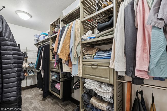 Spacious closet featuring carpet floors | Image 26