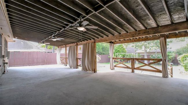 Spacious covered back patio | Image 24