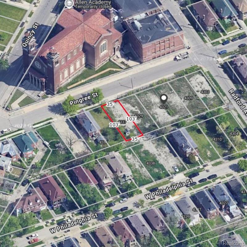 Land in Detroit