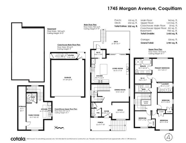 1745 Morgan Avenue, House other with 5 bedrooms, 3 bathrooms and 4 parking in Port Coquitlam BC | Image 40
