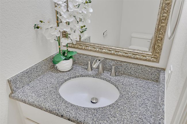 Bathroom view of vanity and toilet | Image 32