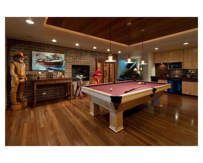 Right next to the movie theater is the Billiards Room, complete with room for a custom-built nine foot regulation table | Image 66