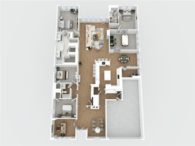 3D rendering of the property digitally staged | Image 33