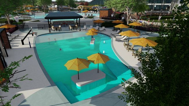 Community pool featuring a gazebo | Image 16
