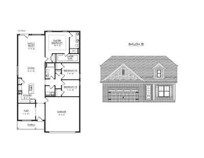 102 Sable East St Lot 156, House other with 3 bedrooms, 3 bathrooms and 2 parking in Gallatin TN | Image 1