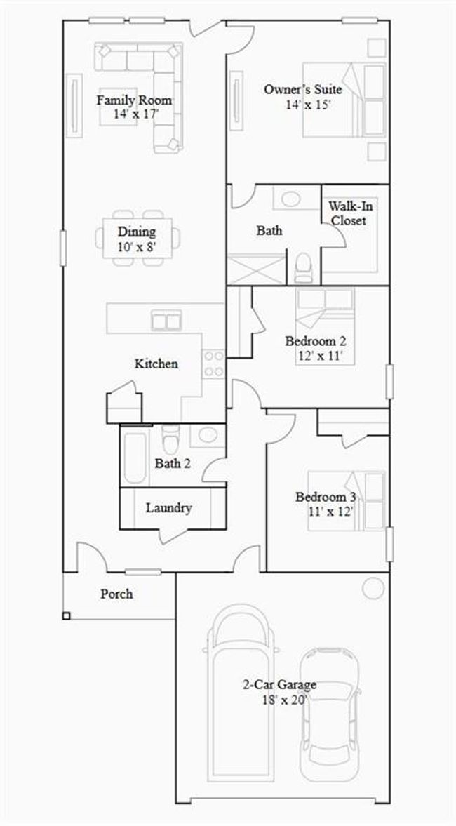 9030 Song Sparrow Way, House other with 3 bedrooms, 2 bathrooms and 2 parking in Baytown TX | Image 10