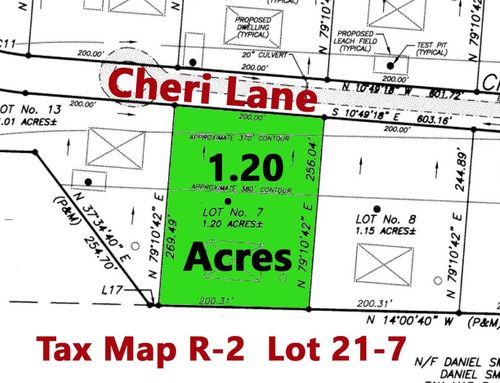 Lot 7 Cheri Lane, Northport, ME, 04849 | Card Image