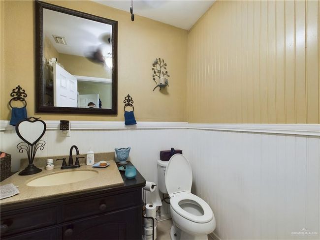 Bathroom with vanity and toilet | Image 15