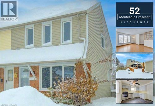 52 Monteagle Cres, Kitchener, ON, N2N1N1 | Card Image