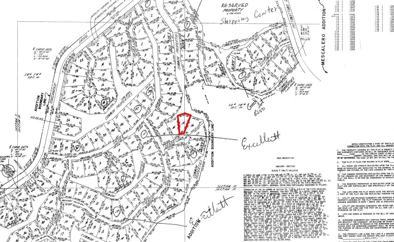 Land in Cherokee Village 2
