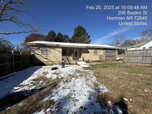 206 Baskin St, Hartman, AR, 72840-9434 | Card Image