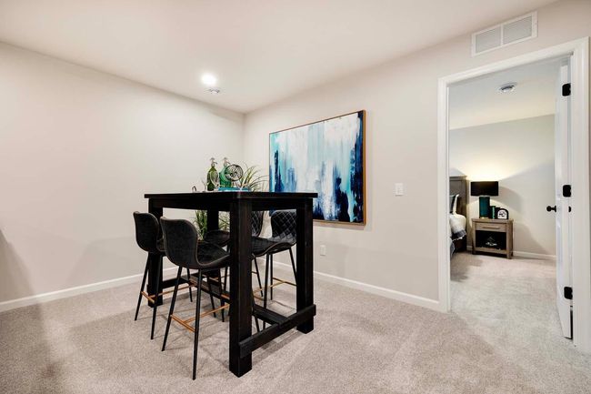 Extra space in lower level family room. | Image 22