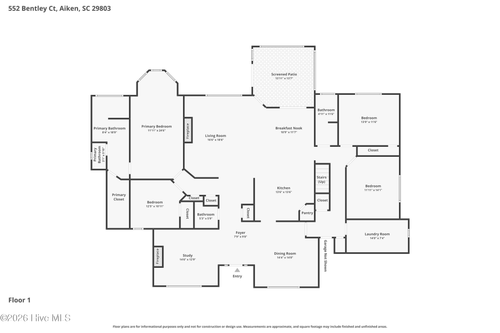 552 Bentley Ct, Aiken, SC, 29803-3767 | Card Image