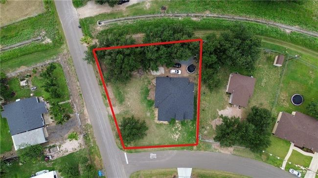 Aerial view of property's location with property boundaries highlighted | Image 19