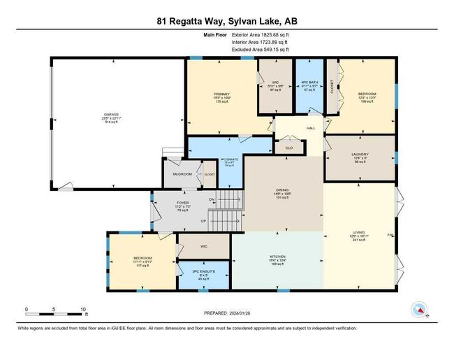 81 Regatta Way, Home with 4 bedrooms, 4 bathrooms and 4 parking in Sylvan Lake AB | Image 39