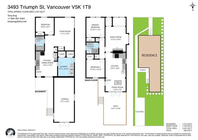 3493 Triumph Street, House other with 3 bedrooms, 2 bathrooms and 2 parking in Vancouver BC | Image 36