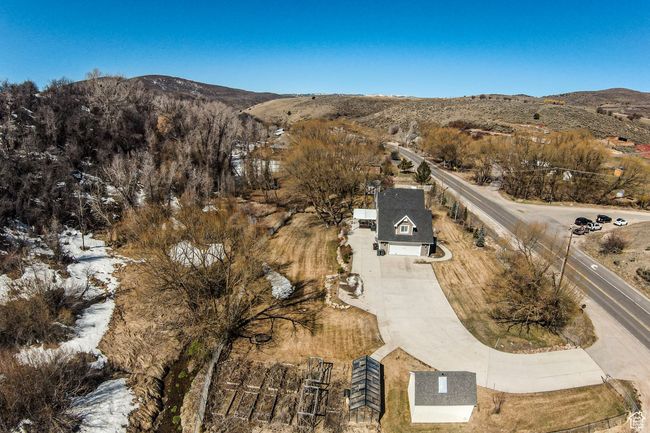 Aerial view featuring a mountain view | Image 45
