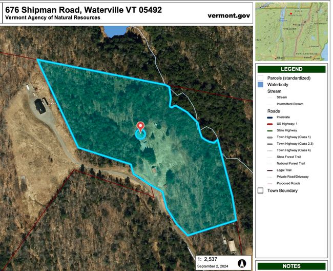 676 Shipman Rd, House other with 2 bedrooms, 2 bathrooms and null parking in Waterville VT | Image 5