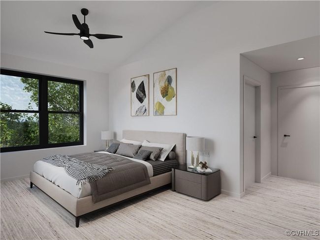 Primary Suite w/vaulted ceilings, private balcony | Image 9