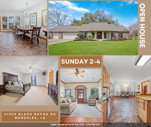 41255 Black Bayou Rd, Gonzales, LA, 70737-7018 | Card Image
