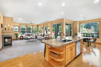 View of Living Room's Wall of Windows | Image 3