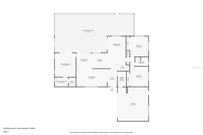 925 Don Juan Ct, House other with 3 bedrooms, 2 bathrooms and null parking in PUNTA GORDA FL | Image 52